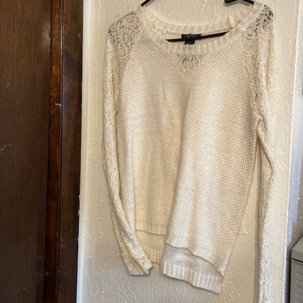 White sweater